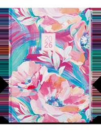 Kniha Denní diář 2026 Adam Lamino B6 Růžový