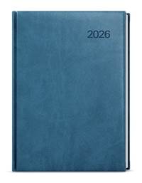 Kniha Denní diář 2026 David Vivella A5 petrolejová