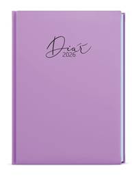 Kniha Denní diář 2026 David Lamino Pastel A5 fialová