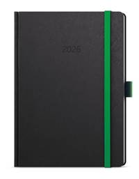 Kniha Denní diář 2026 David Nora A5 zelená
