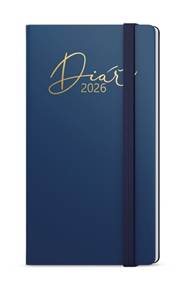 Kniha Týdenní diář 2026 Jakub Luxi kapesní modrá