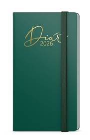 Týdenní diář 2026 Jakub Luxi kapesní zelená