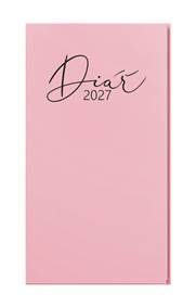Týdenní diář 2027 Jakub Pastel kapesní růžová