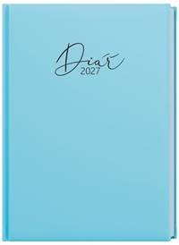 Týdenní diář 2027 Prokop Pastel B6 modrá