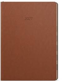 Denní diář 2027 Maxim B5 hnědá