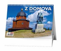 Kniha Z domova 2027 - stolní kalendář