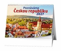 Kniha Poznáváme Českou republiku 2027 - stolní kalendář