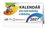 Kniha Kalendář pro naše babičky a dědečky 2027 - stolní kalendář