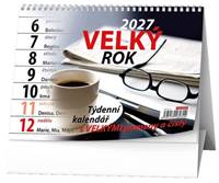 Kniha Velký rok 2027 - stolní kalendář