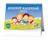 Kniha Rodinný kalendář 2027 - stolní kalendář