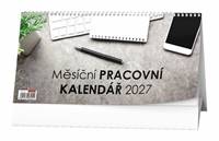 Kniha Měsíční pracovní kalendář 2027 - stolní kalendář