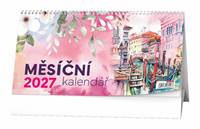 Kniha Měsíční kalendář 2027 - stolní kalendář