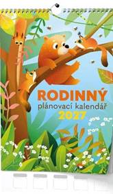 Kniha Rodinný plánovací kalendář 2027 - nástěnný kalendář