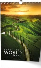 Beautiful world 2027 - nástěnný kalendář