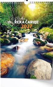 Kniha Řeka čaruje 2027 - nástěnný kalendář