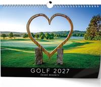 Kniha Golf české resorty 2027 - nástěnný kalendář