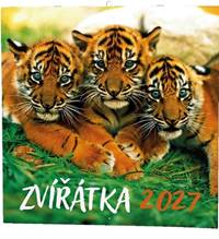 Kniha Zvířátka 2027 - nástěnný kalendář