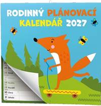 Rodinný plánovací kalendář 2027 - nástěnný kalendář kúpite na Knihyprekazdeho.sk