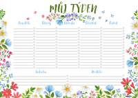 Týdenní plánovač A4 Luční