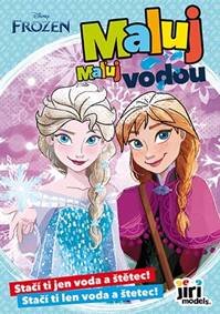 Maľuj vodou A5 Ľadové kráľovstvo