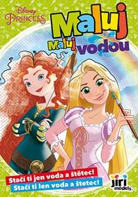 Maľuj vodou A5 Disney Princezné