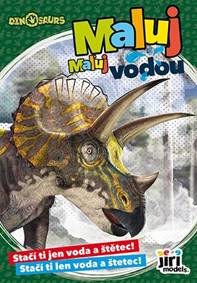 Maľuj vodou A5 Dinosaury