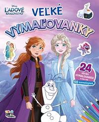 Veľké vymaľovanky Ľadové kráľovstvo