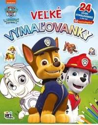 Kniha Veľké maľovanky Labková patrola