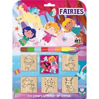 Kniha Pečiatky 5 + 1 s voskovkou Víly