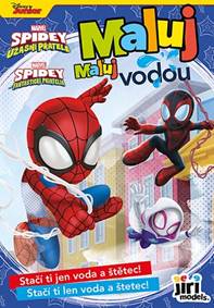 Maľuj vodou A5 Spidey