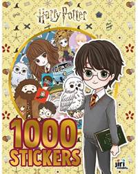 1000 samolepiek v zošite Harry Potter