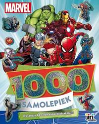 Kniha 1000 samolepiek s aktivitami Marvel