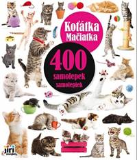 400 samolepiek Mačiatka