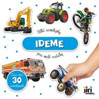 Kniha Veľké samolepky pre malé ručičky Ideme