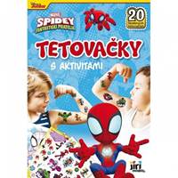 Kniha Tetovanie s aktivitami Spidey