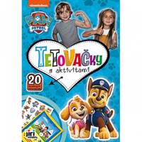 Kniha Tetovanie s aktivitami Labková patrola