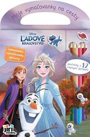 Kniha Moje maľovanky na cesty Ľadové kráľovstvo