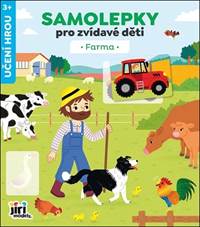 Kniha Samolepky pro zvídavé děti Farma