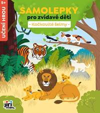 Kniha Samolepky pro zvídavé děti Kočkovité šelmy