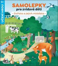 Kniha Samolepky pro zvídavé děti Zvířata a jejich mláďata