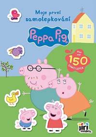 Kniha Moje první samolepkování Prasátko Peppa