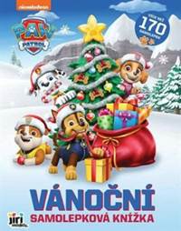 Kniha Samolepková knížka vánoční Tlapková Patrola