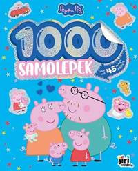 Kniha 1000 samolepek s aktivitami Prasátko Peppa