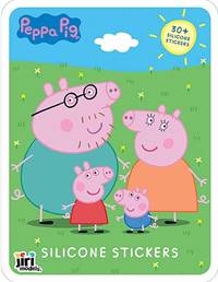 Hra so silikónovými samolepkami Peppa