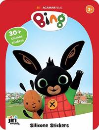 Hra so silikónovými samolepkami Bing
