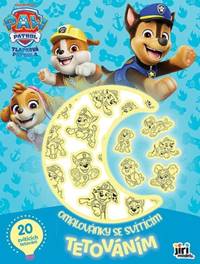 Omalovánky se svítícím tetováním Tlapková patrola