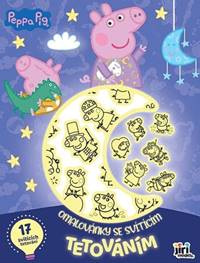 Omalovánky se svítícím tetováním Prasátko Peppa