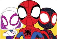 Moje omalovánky Spidey