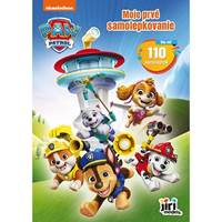 Kniha Moje prvé samolepkovanie Labková patrola