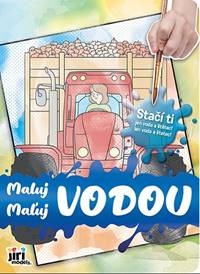 Maľuj vodou Traktory